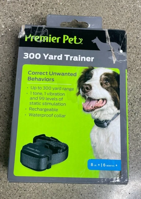 Premier pet 300 yard trainer best sale collar