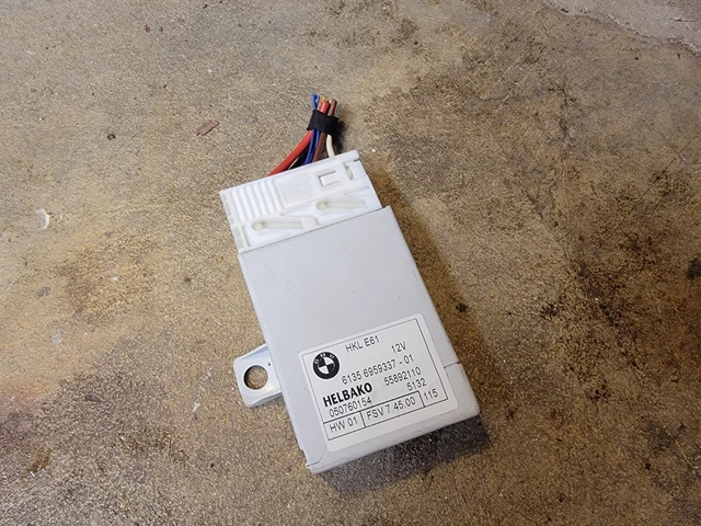 2002 - 2008 BMW 745i 750i 760i Trunk Lid Control Module 6135 6959337 - 01