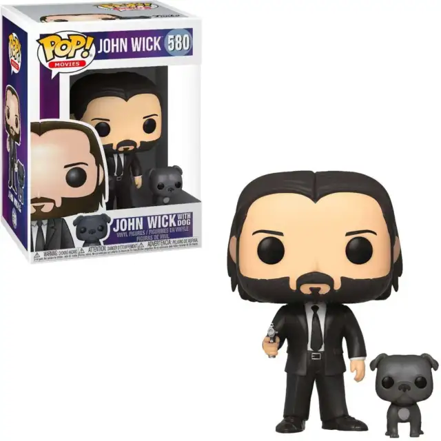 John Wick : Funko Pop! Movies - With Chien #580