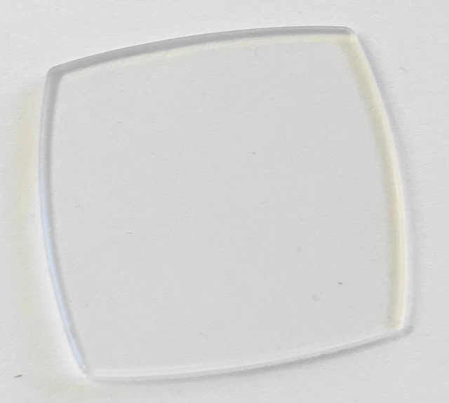 Verre De Montre Ovale 21.2 X 16.3 Mm - Base Plate, Marque VERLUX (neuf Sans Boîte)