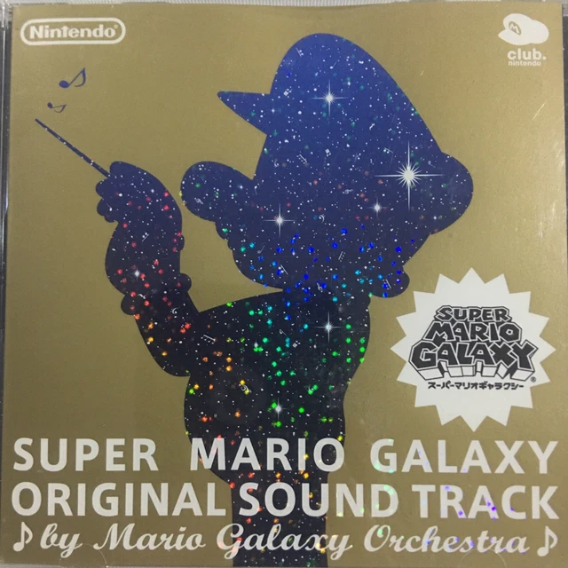 SUPER MARIO GALAXY Original Soundtrack by Mario Galaxy Orchestra CD £60 ...
