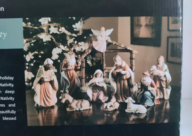 Royal Doulton Petite Musical Nativity Set - 11 Piece