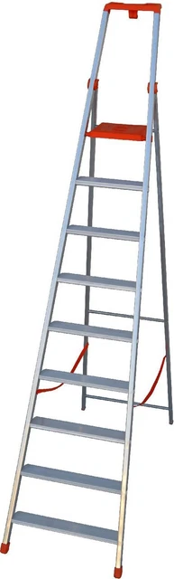 Cavalletto Pieghevole In Alluminio FACAL 83,5 Cm | Per Idropulitrici E Lavori - Foto 6