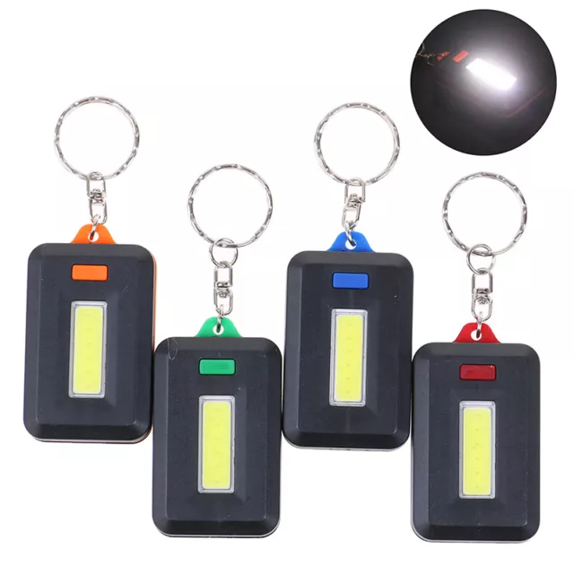 Cob Taschenlampe Schlüsselbund Mini LED Taschenlampe tragbare Outdoor-Notli LTEL