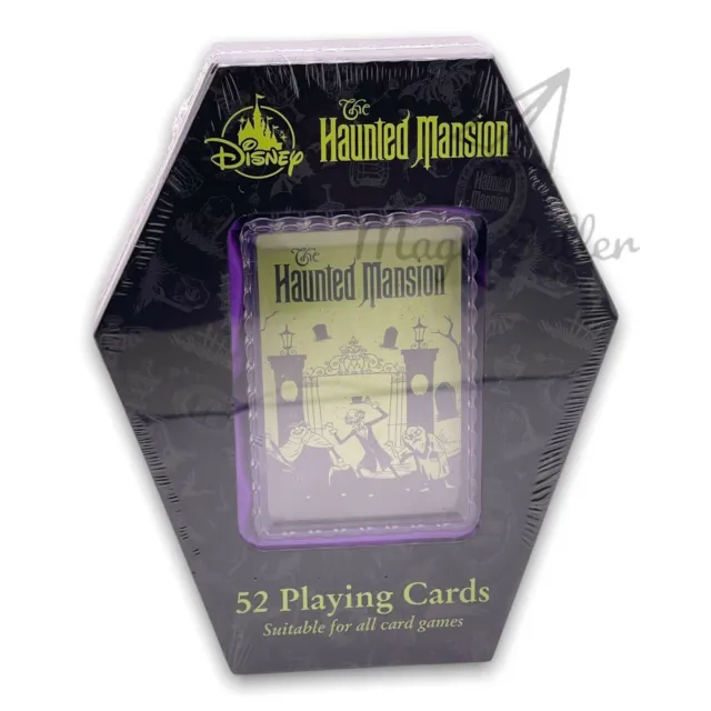 Disney Parks The Haunted Mansion Attraction  52 Playing Cards Set