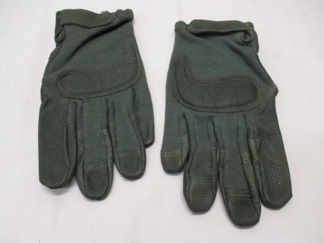 New Us Army Issue Combat Glove Cut/Fire Resistant Large Sage Green Hatch Hwi