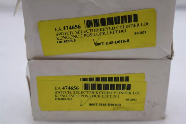 Allen Bradley 800T-H48B Ser. T #K-2258