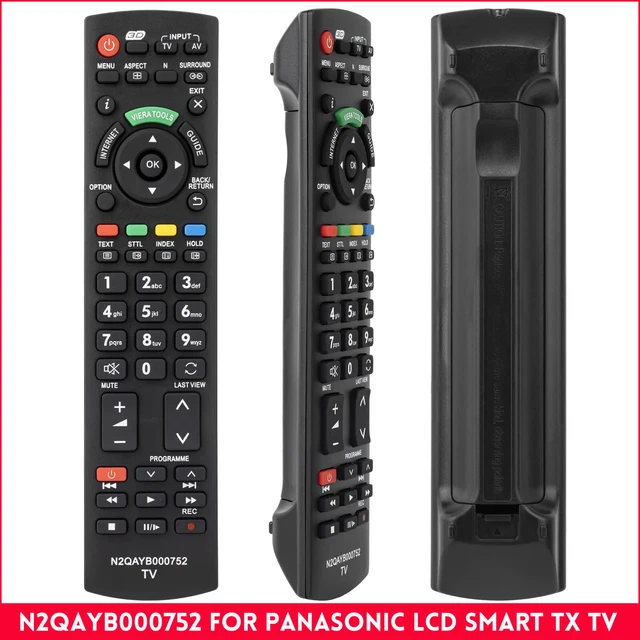 Replaced TV Remote N2QAYB000752 for (KS08) Panasonic LCD Smart TX TV AU