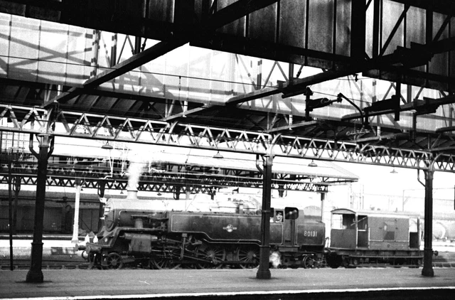 ORIGINAL 35MM B/W RAILWAY NEGATIVE RIDDLES STANDARD CLASS 4 TANK 80131 ...