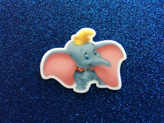 5pc. Dumbo Resin, Planar, Flatback, Cabochon, Bow Center, Slime Charm
