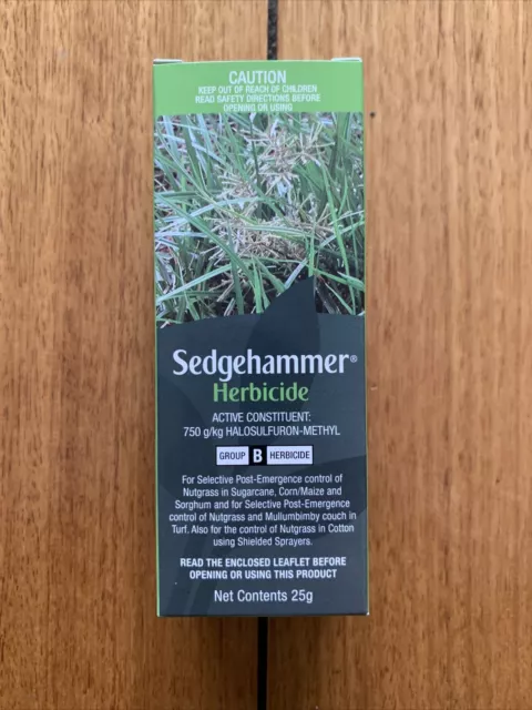 Weed Killer Amgrow Sedgehammer Herbicide 25G - Kills Nutgrass Mullumbimby Couch