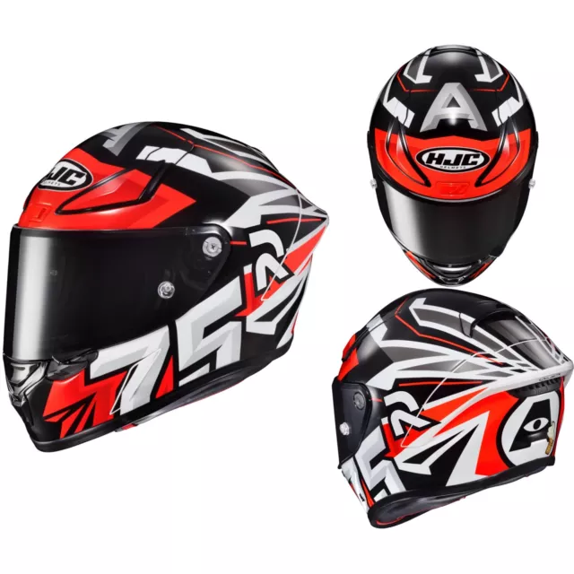 HJC Casco Rpha 1 Arenas Réplica - Casco de Moto Casco Integral Motogp Worldsbk