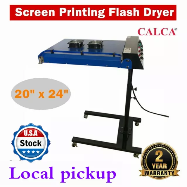 20" x 24" Electric Screen Printing Flash Dryer for T-Shirt Drying Local pickup