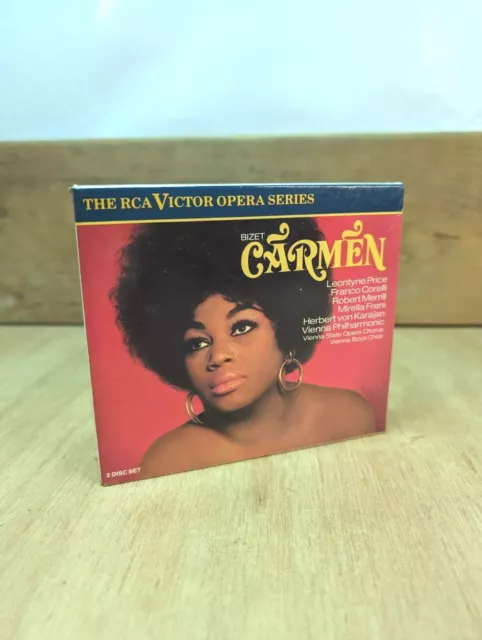 CARMEN - GEORGES BIZET - Vienna Philharmonic - 3CD Box Set Classical Opera Music