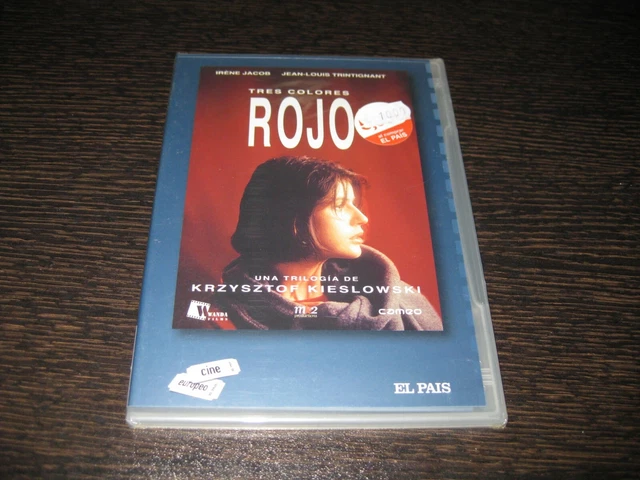 Trois Couleurs Rouge DVD Irene Jacob Jean-Louis Trintignant Scellé Neuf