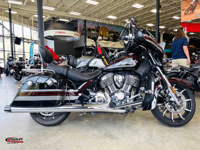 2018 Indian Chieftain Limited, Thndr Blk Prl Gfx, 49St