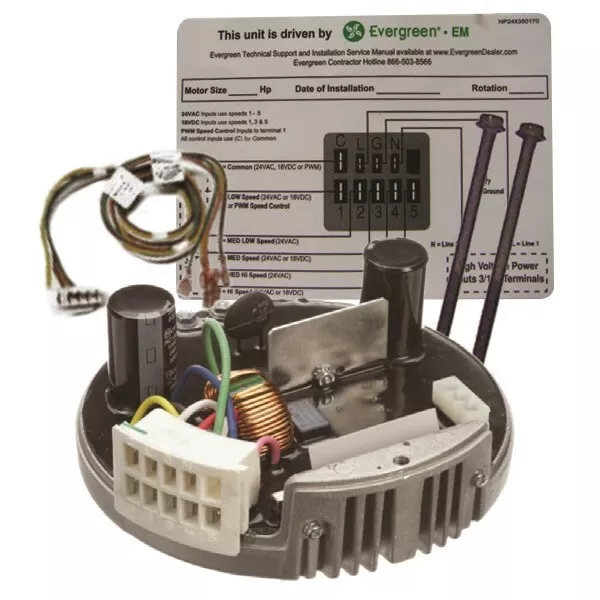 GE Genteq X13 ECM Evergreen EM Endura Pro Module for 1/2 HP 230V Motor CW or CCW