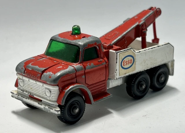 Matchbox Lesney No71 Esso Ford Heavy Wreck Truck Die-Cast Made in England