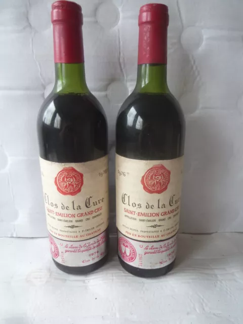 Vin  2 Saint Emilion Grand Cru  1976