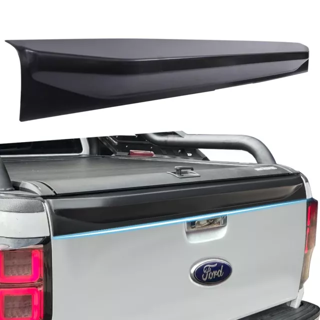 Protector de borde de carga portón trasero para Ford Ranger 2012-2023 T6 T7 T8 negro mate