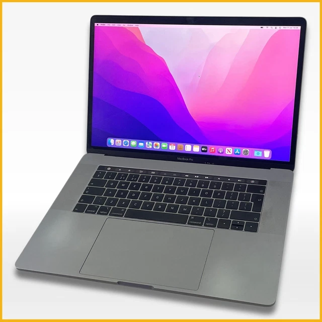 Apple MacBook Pro 15 Retina Touch Bar Core i7-8750H 16GB 256GB SSD A1990 2018
