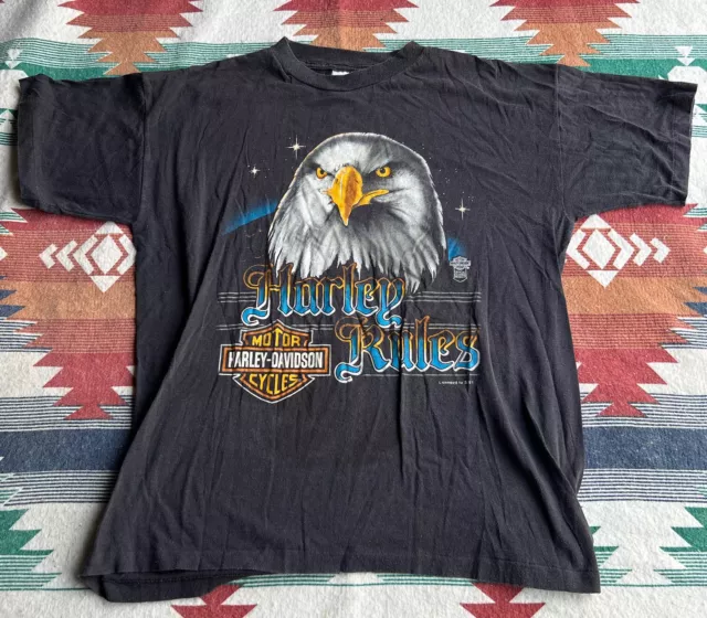 90s harley davidson shirt