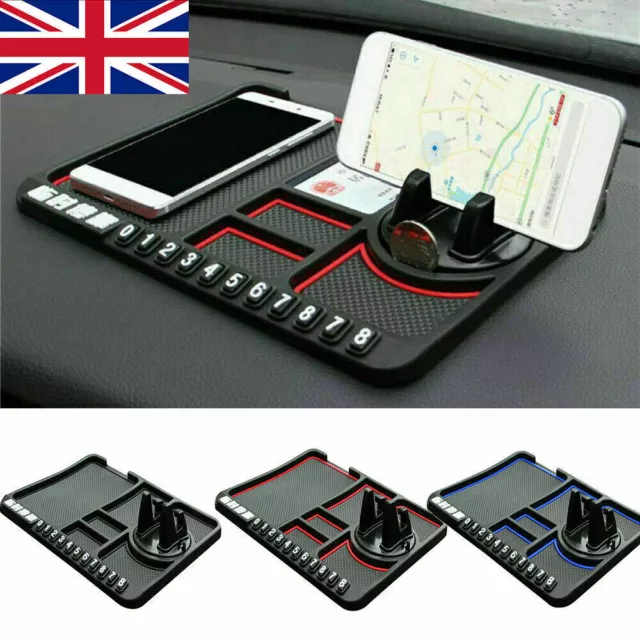 Non Slip Car Dashboard Mount Phone Pad Holder Universal Anti Skid Mat Stand