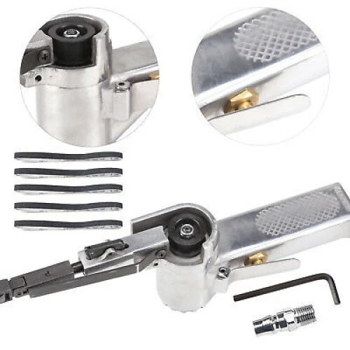 Levigatrice Cintura Aria 10mm 330mm Levigatura Veicolo Utensili Pneumatici
