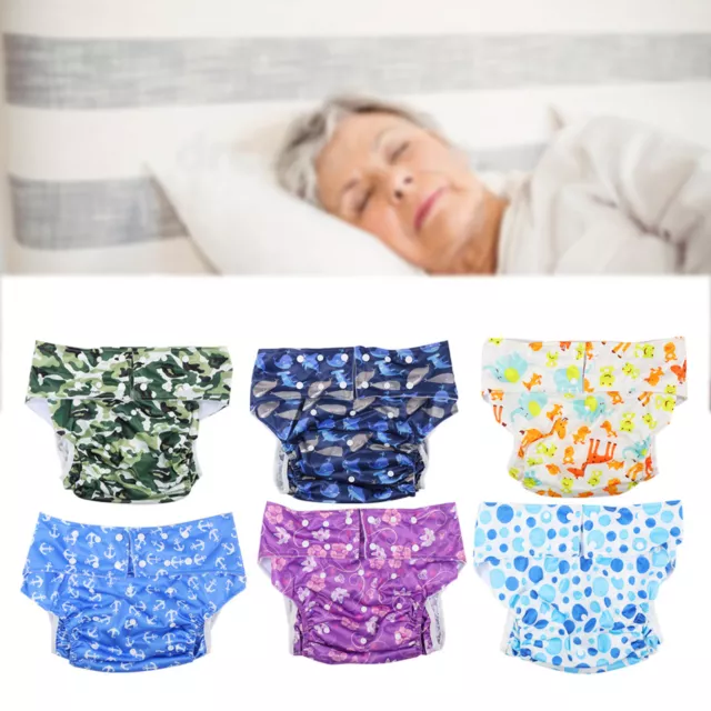 Reusable Washable Body Pocket Nappy Cloth Diaper Cover Wrap for Adult/Elderly