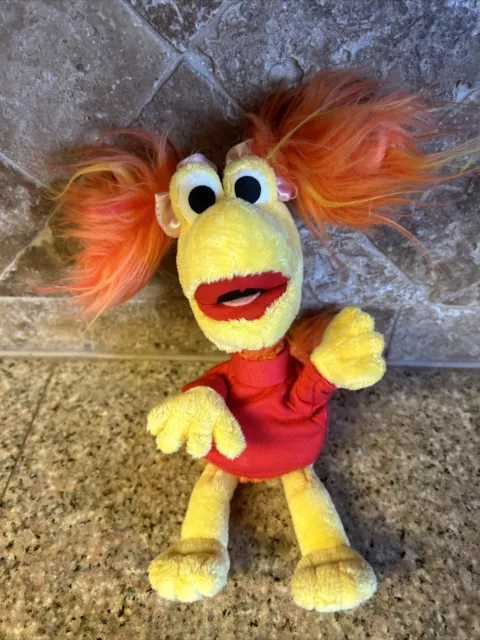 2010 Jim Henson Fraggle Rock Manhattan Toy Company “Red” Plush 10” Stuffed Toy