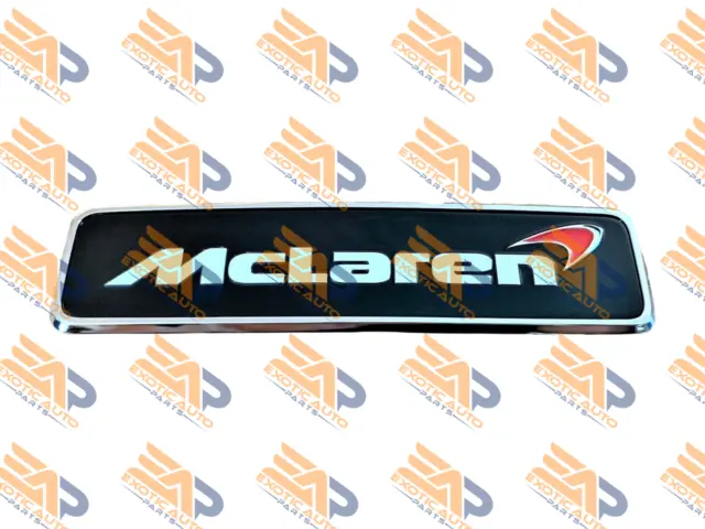 Genuine McLaren 570S Front Badge RED