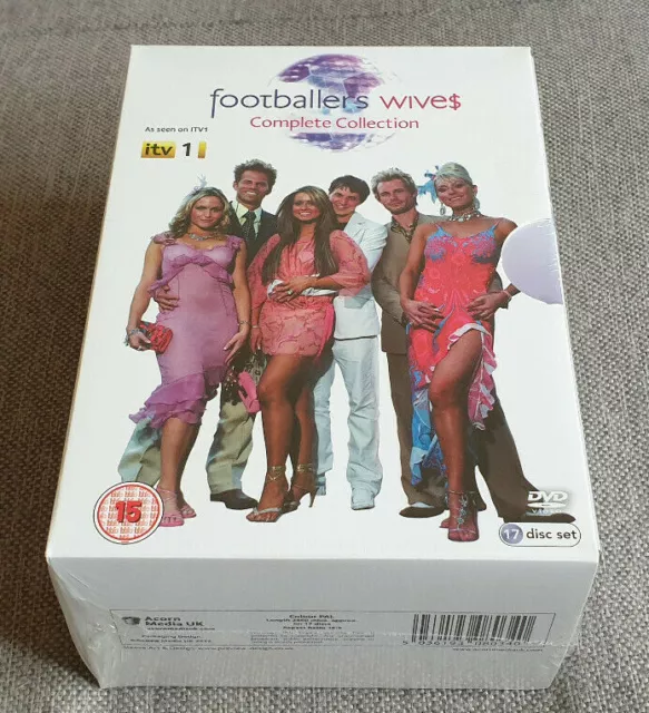 DVD Boxset Footballers Wives Complete Collection Series 1-5 + Extra Time New