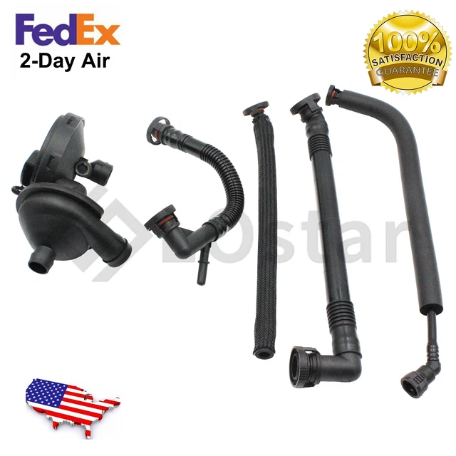 PCV CRANKCASE VENT Valve & Breather Hose Kit Fits BMW E46 X3 Z4 325Ci