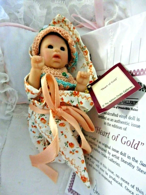 Ashton Drake/ Dorothy Steven  So Truly Real "Heart Of Gold"  With Coa