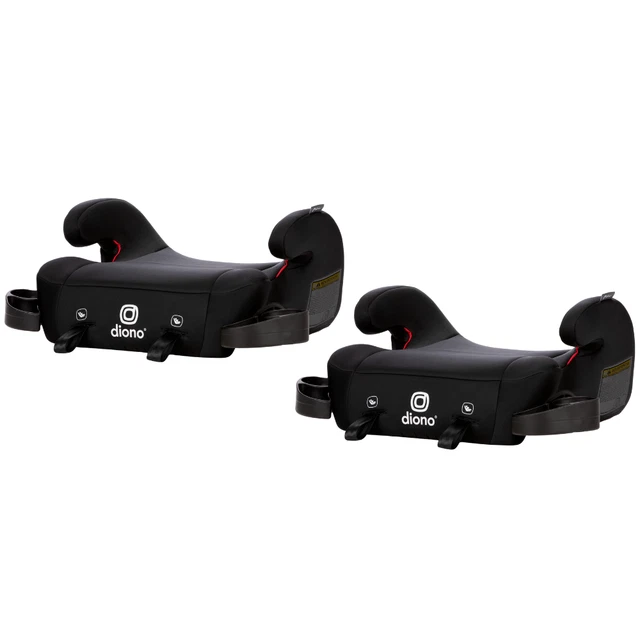 Diono Pack of 2 Solana 2 Backless Booster Car Seats