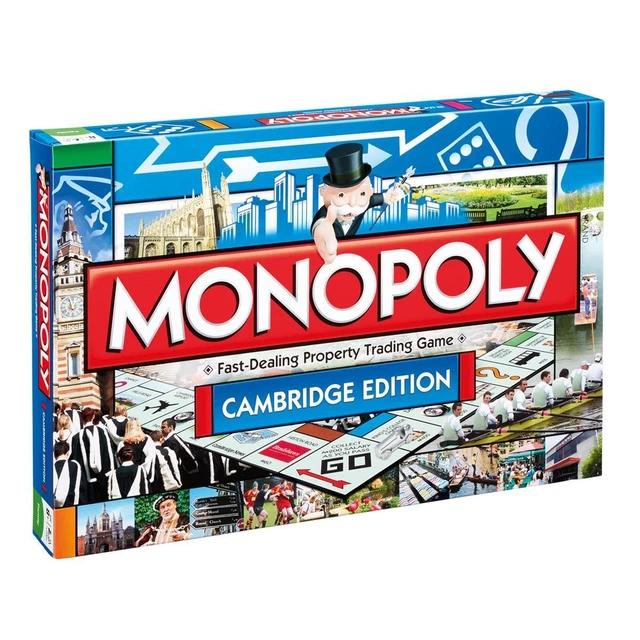 CAMBRIDGE MONOPOLY BOARD Game £34.99 PicClick UK