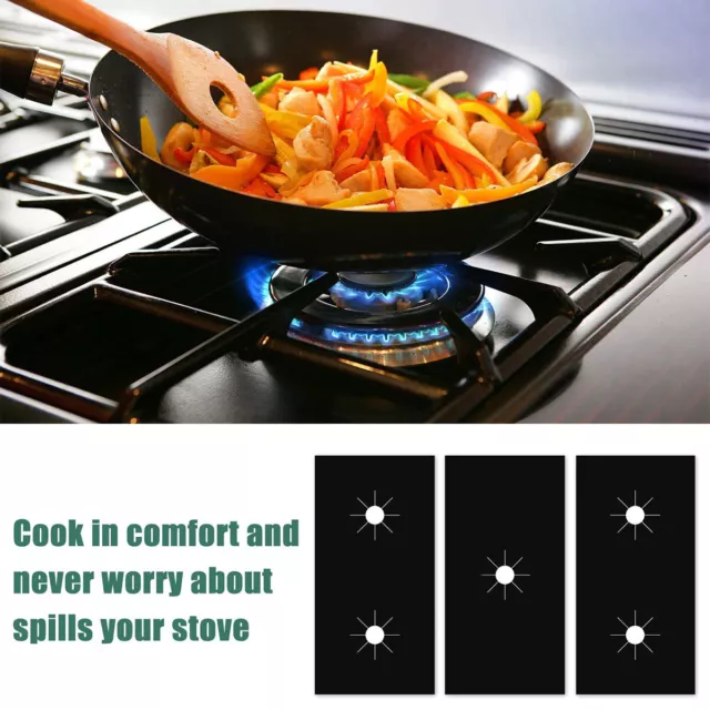 Gas Stove Protectors Reusable Gas Stove Burner Covers Top Gas Range Protector