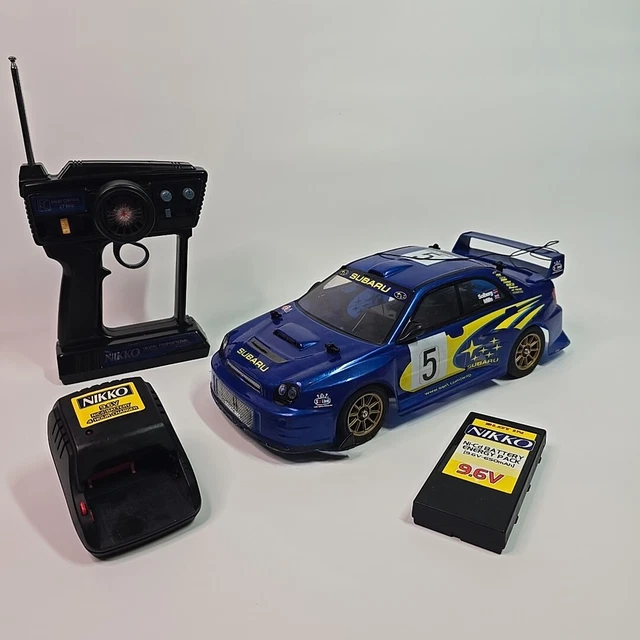 Voiture Radiocommandée Nikko Subaru Impreza WRC – 1/10, Super Evolution, En Boîte