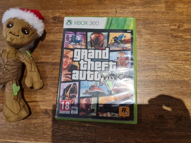 Jeu XBOX 360 Grand Theft Auto V (GTA 5) Version PAL Française - Complet En Boîte - Bon État