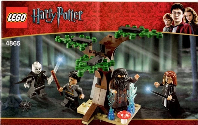 LEGO Harry Potter 4865 The Forbidden Forest Building Instructions Only (NO PARTS!)