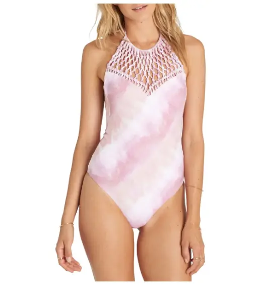 Billabong Today's Vibe One-Piece Swimsuit Multi Size S 4219