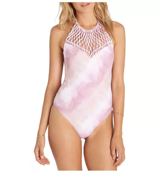 Billabong Today's Vibe One-Piece Swimsuit Multi Size S 4219 Billabong Today's Vibe One-Piece Swimsuit Multi Size S 4219