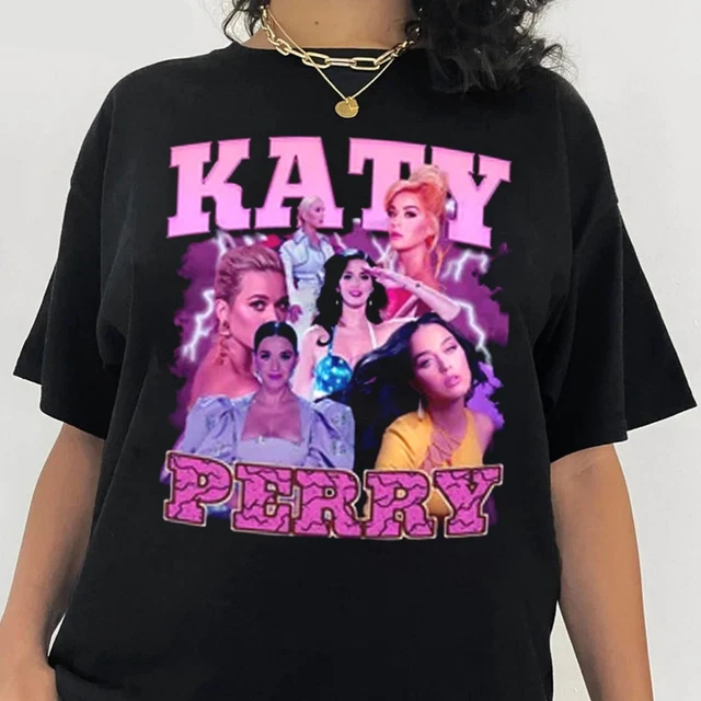 New Katy Perry Signature Singer Cotton Black S-5XL T-Shirt 1D766