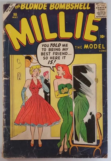 SALE! Millie the Model #90 May 1959 Marvel Dan DeCarlo Stan Lee 3 PaperDolls