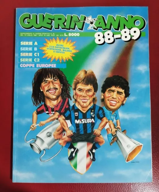 GUERIN ANNO 88-89 rivista sportiva