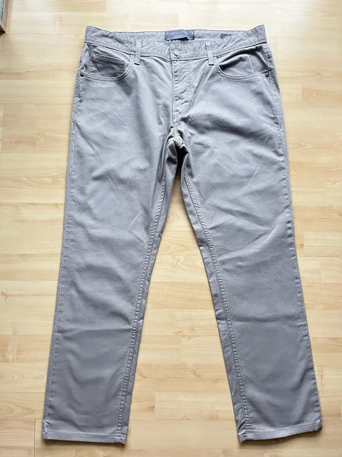 Jeans Homme Angelo Litrico Bleu - Taille L (correspond à 36/37) - Coupe Droite - Occasion Très Bon état (étiquette Abîmée)