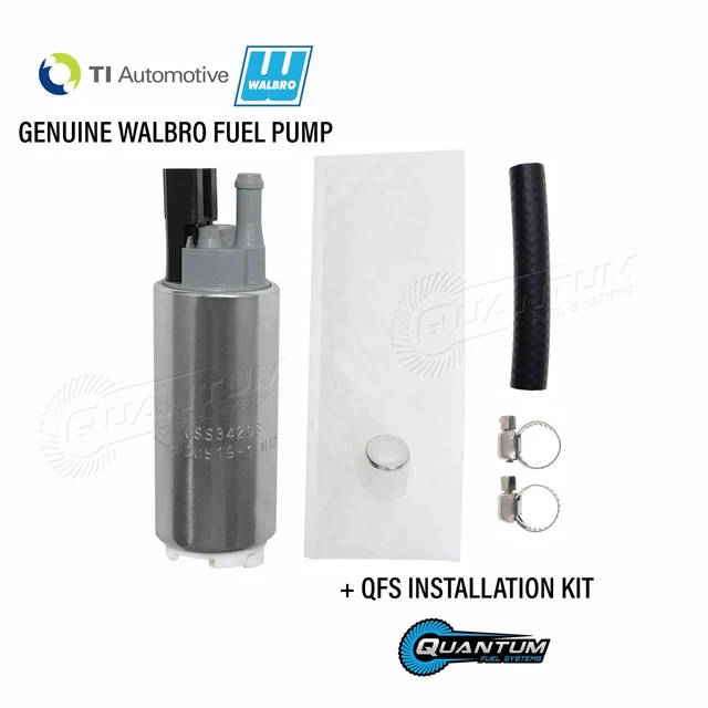 GENUINE WALBRO/TI GSS342 255LPH Fuel Pump + QFS Kit for 19922004 Honda