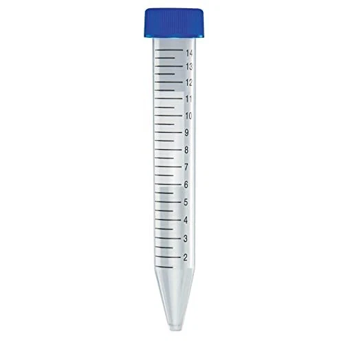 6285 Polypropylene Centrifuge Tube with Attached Blue Flat