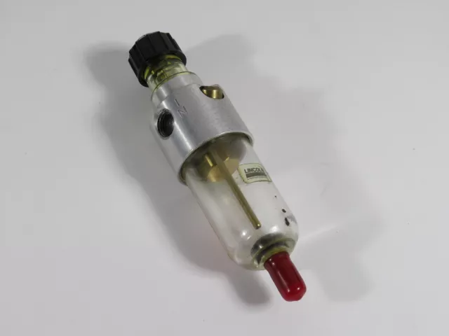 Lincoln 600203 Mini Lubricator 200psi 1/4" Pipe *No Part Number on Item* USED