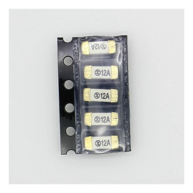 5x lot Fusible ceramique 1808 SMD - 12A - 125V 2.6x6mm - 172fus265